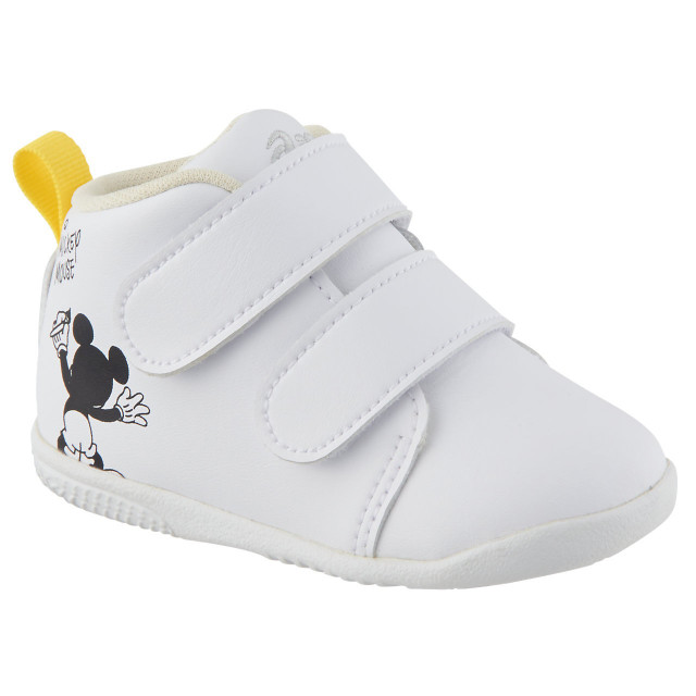 アシックスからミッキーマウスのキッズスニーカー登場