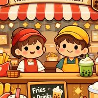 กินซะ ไม่กินจะหิวโซ เฟรนฟราย&ชา🍟🧋