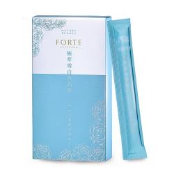 ◎FORTE用吃的保養品，使人每日容光煥發。|◎|◎主商品：極萃雪白香晶凍(15公克/包，10包/盒)*6贈品：極萃雪白香晶凍(15公克/包；2包/盒)成分：水、蔗糖、蘋果濃縮汁、維生素C、香料、蔓越