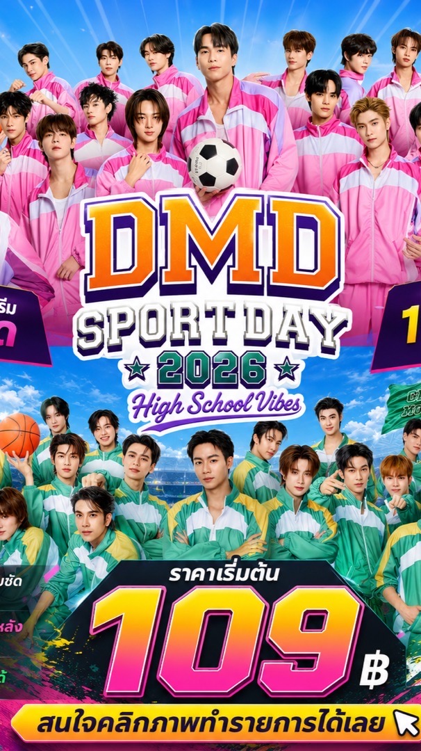 DMD SPORT DAY 1 ไม่มีรัน