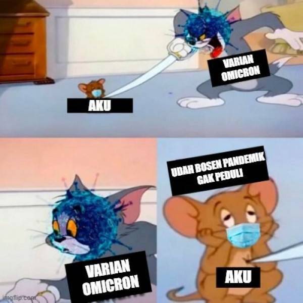 Siap Grak Ada Varian Omicron 10 Meme Pandemik Gak Selesai Begini Membuat Ngelus Dada