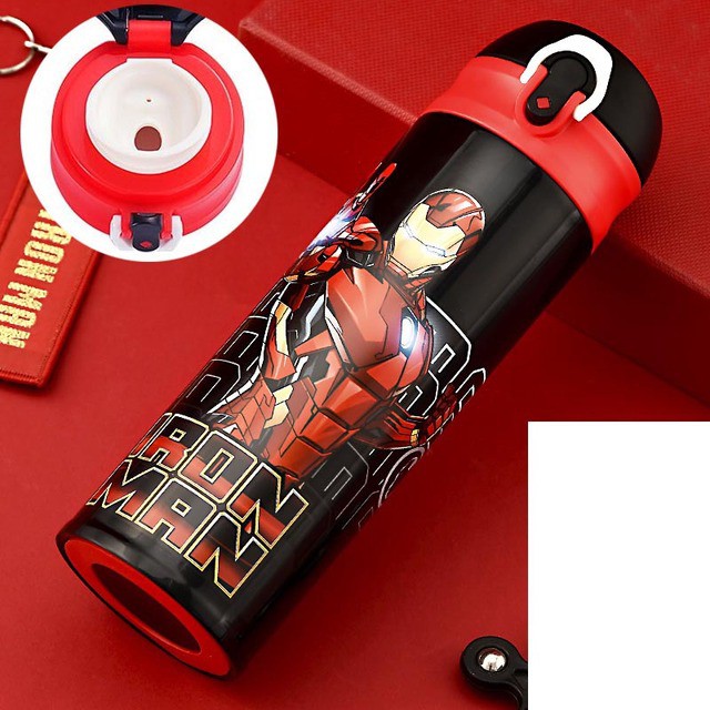 伊洛Overseas Shopping正版 316不鏽鋼漫威英雄直飲式保溫瓶 保溫杯