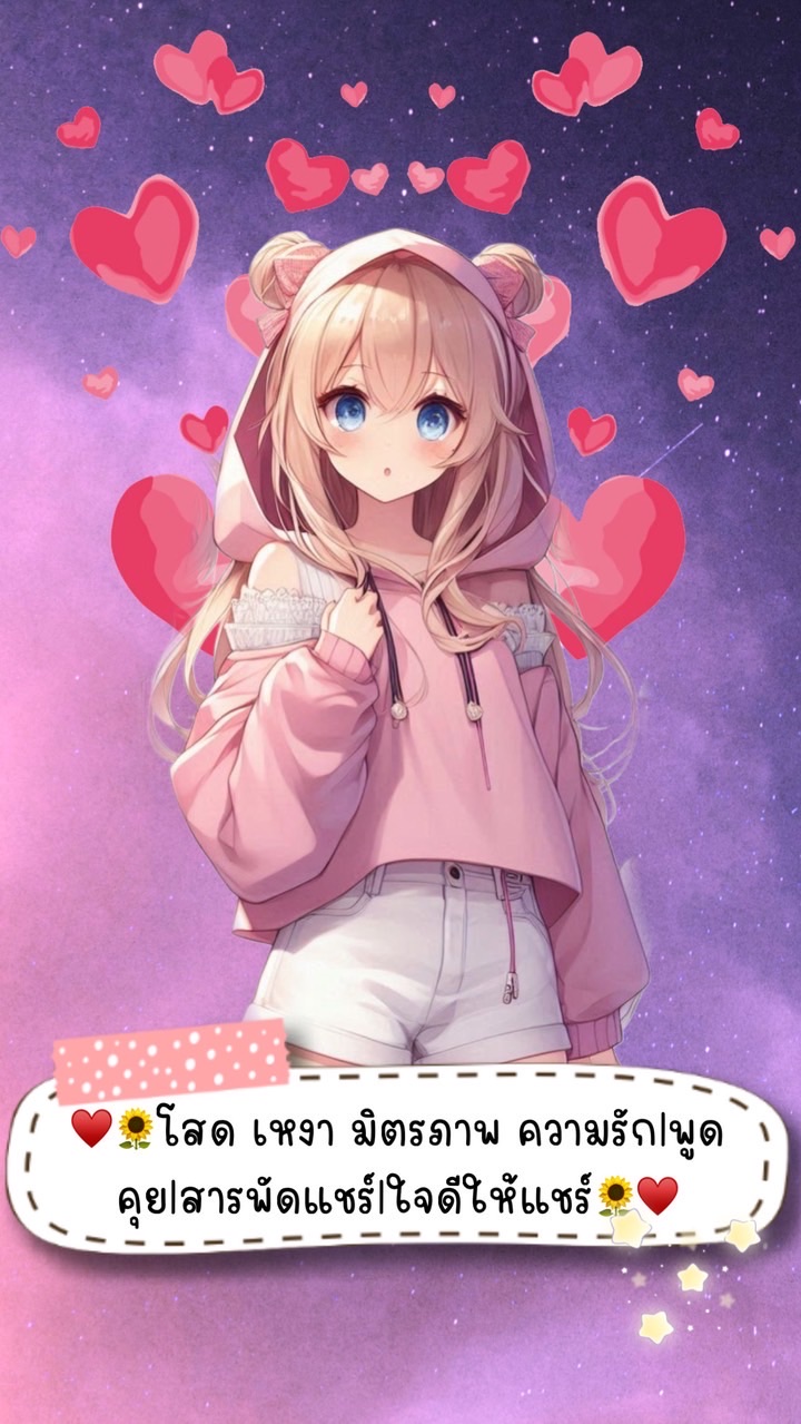 ♥️🌻โสด เหงา มิตรภาพ ความรัก|พูดคุย|สารพัดแชร์|ใจดีให้