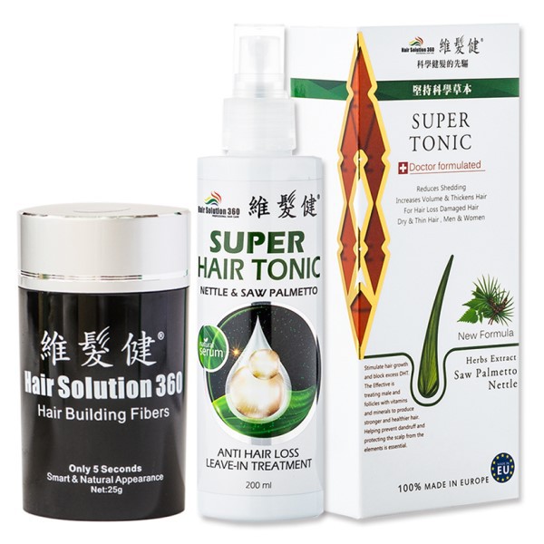 若頭髮過短，可使纖維離頭皮約2釐米後，平均灑上。 ２、使用寬尺梳將灑上纖維的髮絲梳均勻，這動作可以讓頭髮與纖維效果更為自然。 ３、依造個人習慣噴上定型噴霧，可增造型感亦可以加強纖維固定。 (清潔方式)