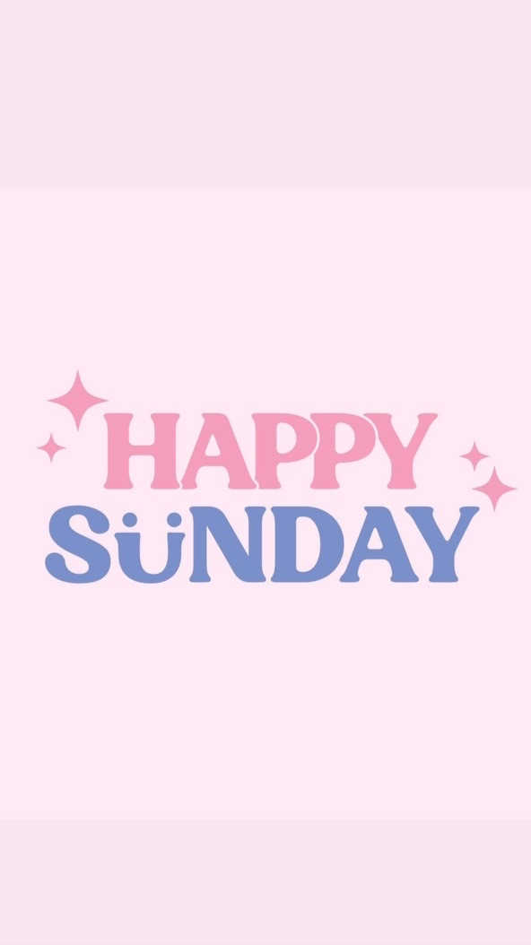 happysunday class🩷✨