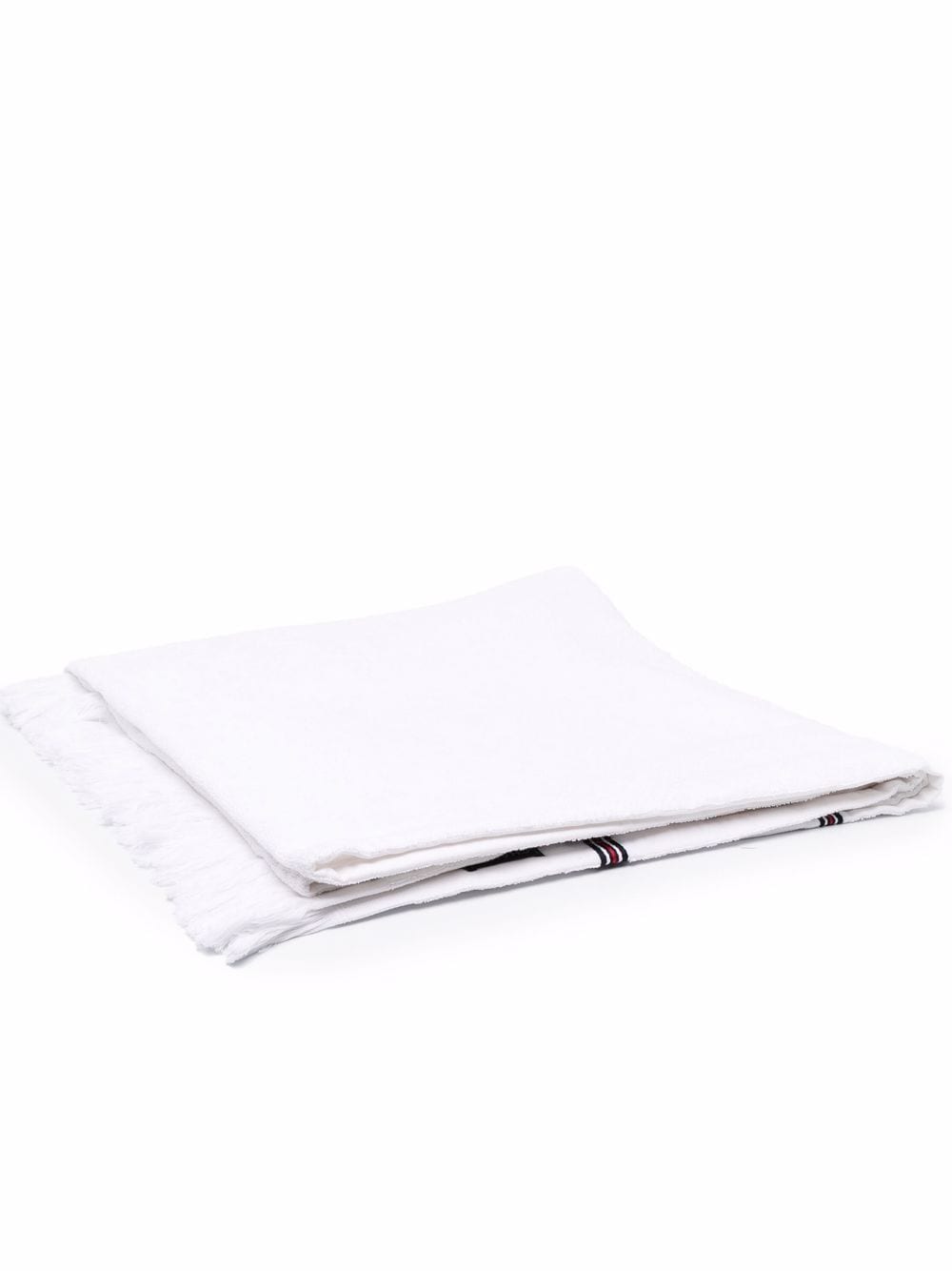 CHANEL Pre-Owned - 2010 Chanel Airlines Cruise collection beach towel - unisex - Cotton - One Size - White