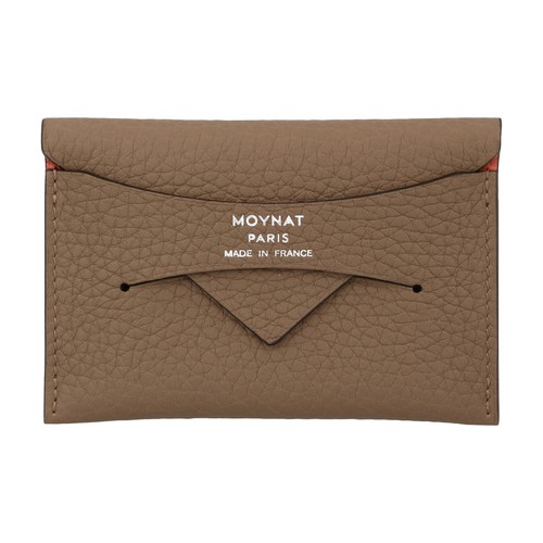 This cheerfully-coloured Vitesse card-holder shows off the delicate craftsmanship typical of Moynat,
