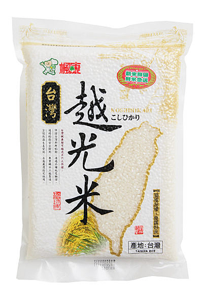 日本越光米原種栽種，n層層把關篩選出的優質越光米，n米粒晶瑩飽滿，米飯以冷食或熱食皆香Q美味n咖哩飯