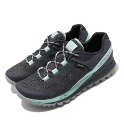 品牌: MERRELL 型號: ML53090 Antora GTX 登山 越野 防潑水 耐磨 黃金大底 透氣 灰 綠