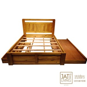 【吉迪市柚木家具】柚木雙層式親子床架組 RPBE017柚木雙層式親子床架組