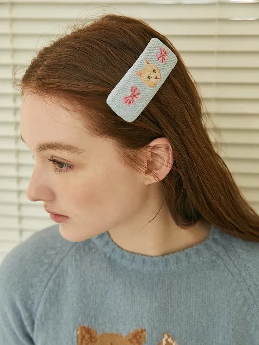 SOCKS APPEAL NAT Hairpin Set_Ribbon Cat