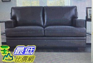 [COSCO代購] W2000917 Amax 全牛皮雙人沙發