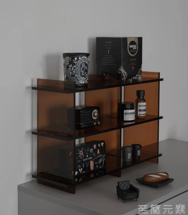 ins風多功能壓克力化妝品收納架自由組合桌面整理杯子香水置物架 限時特價【100%免運+臺灣保固+可開發票】