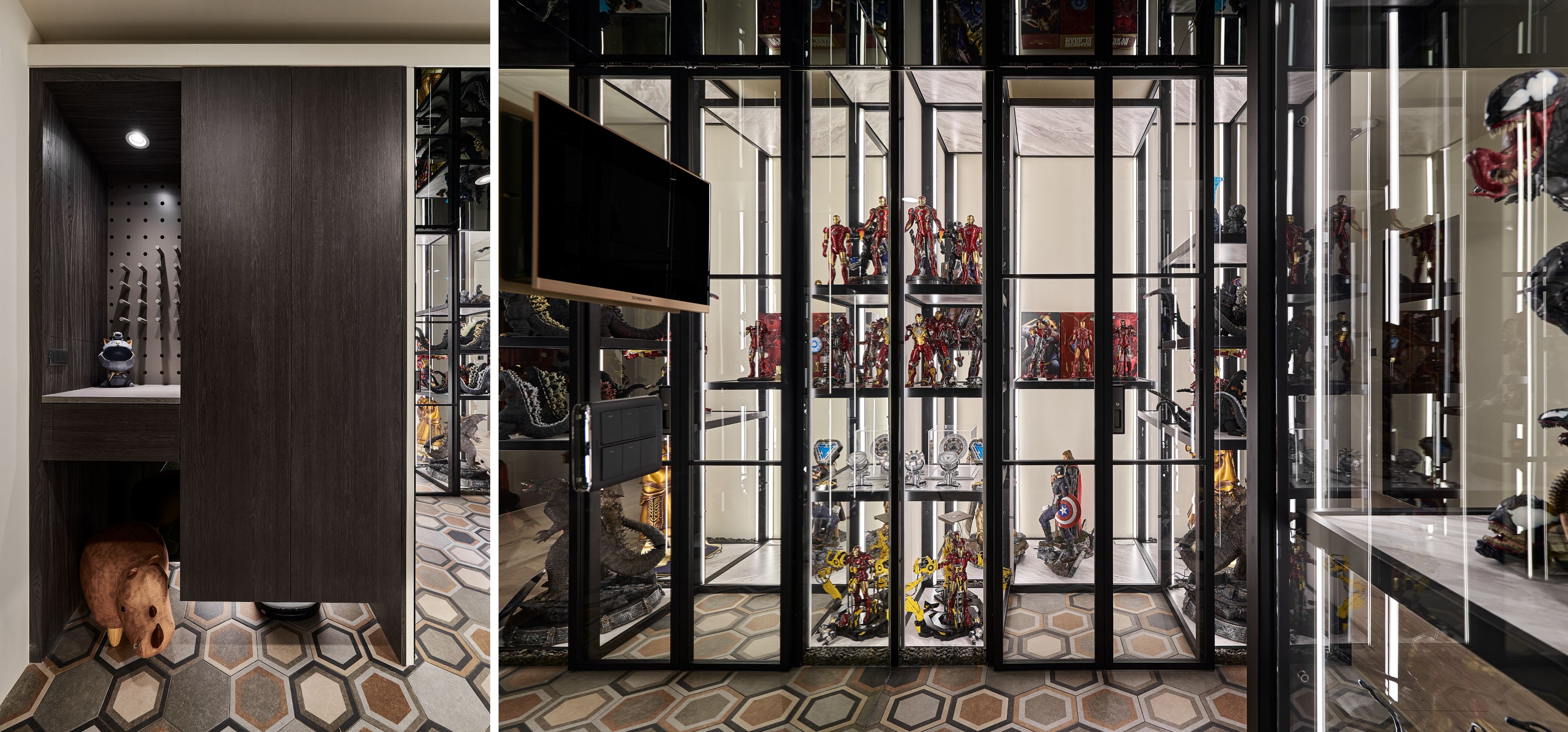 空間;設計;住家;公仔;收藏;展示廳;藝飛室內設計