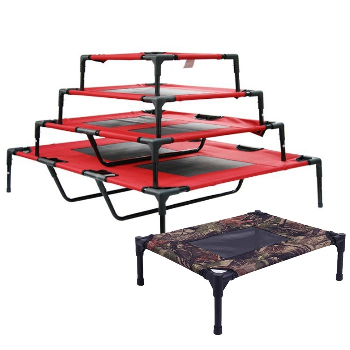 寵物夢工廠 透氣行軍床 【整組賣場 含床架+床面】 寵物床 飛行床 透氣床 行軍床 透氣網 寵物睡窩 架高床 狗床 貓床