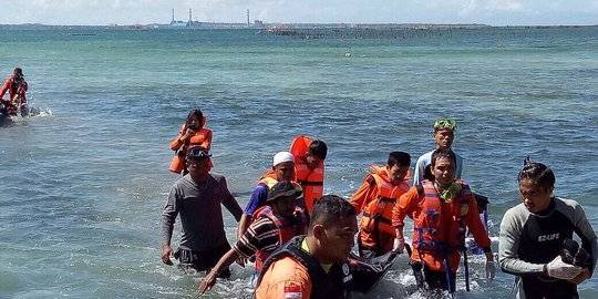 Tim SAR temukan korban kapal tenggelam di Kabupaten Pangkep dan Takalar. Â©basarnas