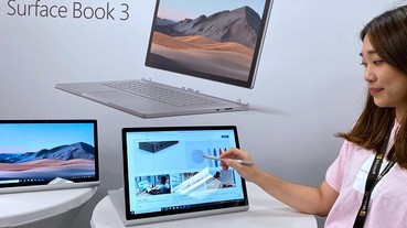 Surface Book 3 在台上市，最高規格版本價格台幣 12 萬，Surface Pro X 與 Surface Go 2 同場推出