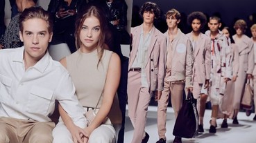 首次！紐約時裝周 BOSS 2019 春夏男女裝同台亮相，《小查與寇弟》的 Dylan Sprouse 牽手名模女友 Barbara Palvin 一同放閃出席