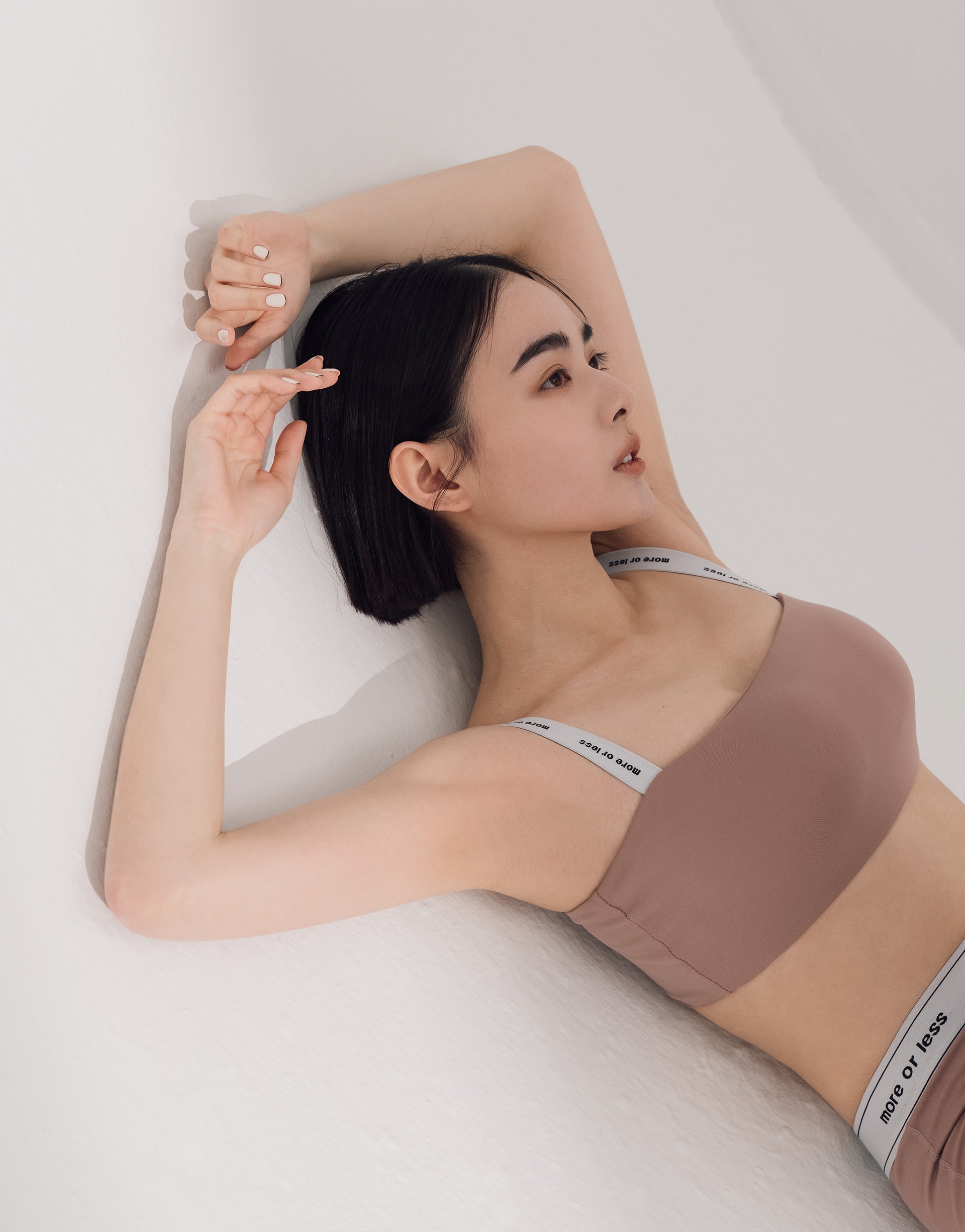 MORE REAL 品牌細織帶平口BRA TOP-PAZZO