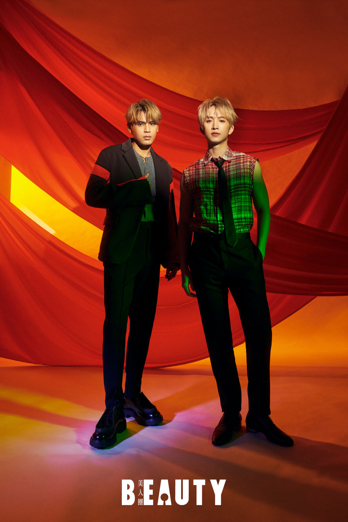 【美人圈專訪】「九澤CP」合體登封面狂放閃，邱鋒澤更表白陳零九是「True Love」！