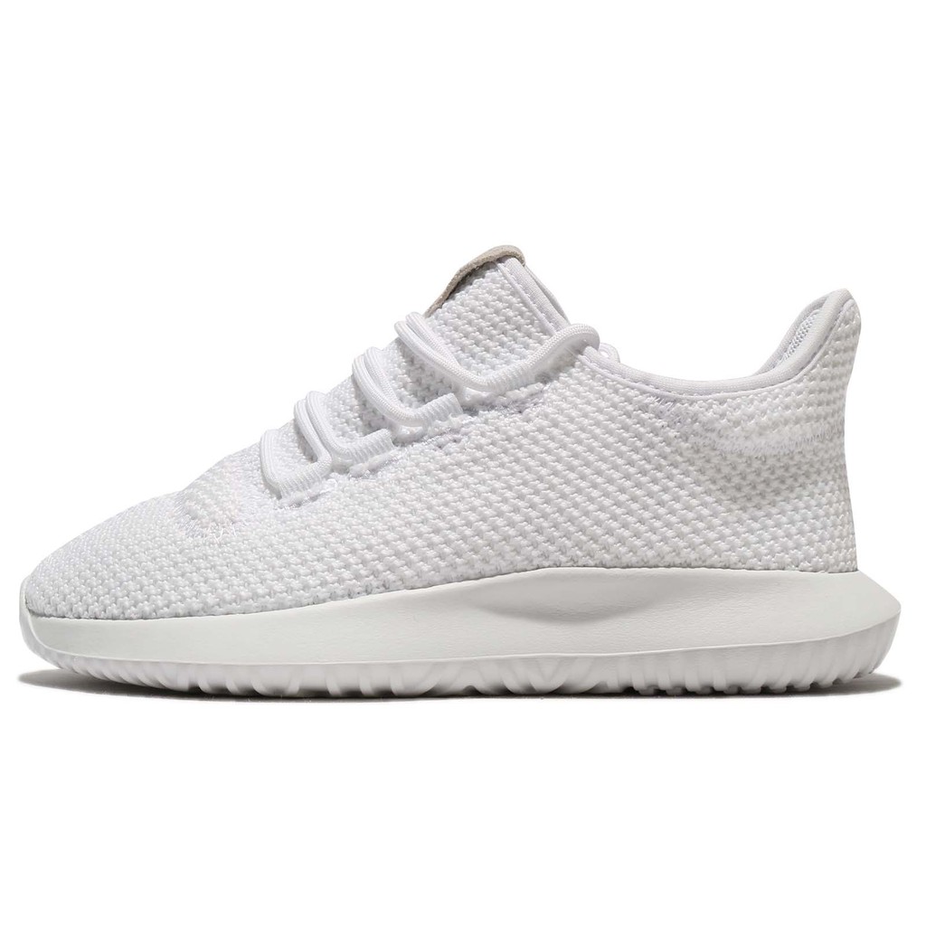 adidas 慢跑鞋 Tubular Shadow W 白 全白 小350 女鞋 AC8334 【ACS】