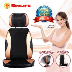 ◎頸部可自行調整角度|◎背部模擬刮痧推拿按摩|◎新型滾輪幫你深入按摩商品名稱:SimLife—108D泰式按摩專業開背手按摩椅墊品牌:SimLife型號:SL-936類型:按摩椅墊/床墊顏色:混色系/