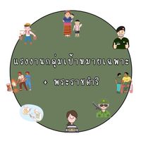แรงงานกลุ่มเป้าหมายเฉพาะ+พระราชดำริ