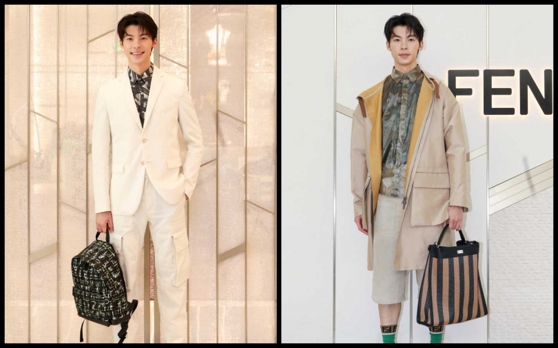 許光漢穿了2020 Fendi春夏男裝系列。（圖片／焦正德攝影）