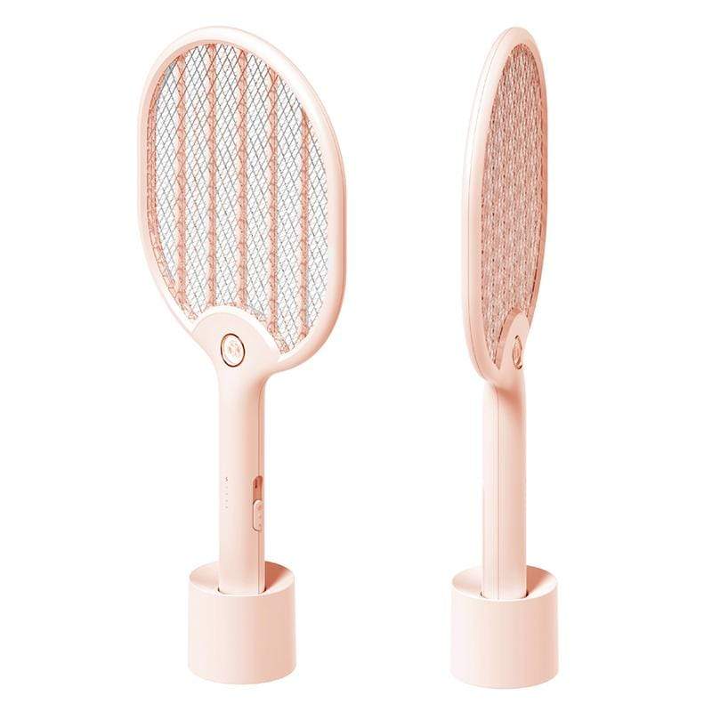 和扇電蚊拍-櫻花粉