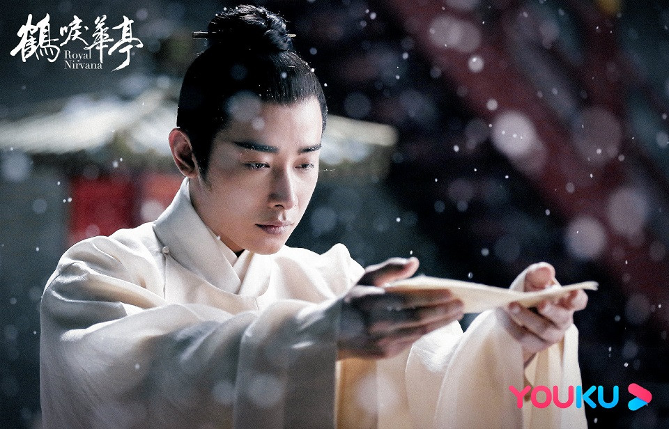 網評「陸劇中的美強慘TOP」8：《鶴唳華亭》蕭定權 羅晉飾演