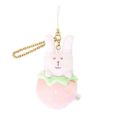 CRAFTHOLIC 宇宙人 士多啤梨兔吊飾