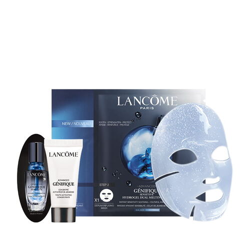 超進化肌因雙效安瓶面膜 (正產品) NEW 超未來肌因賦活露5ml 超進化肌因活性安瓶 4ml 價值4,250元 建議零售價3,200元 限量組/數量有限，售完為止 恕不列入滿額贈送 數量有限，售完為