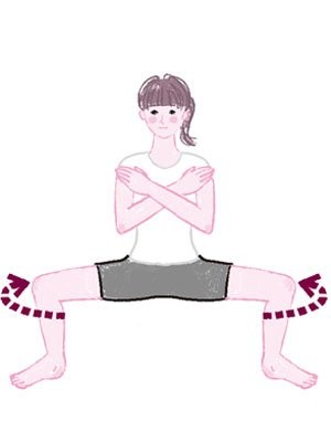相撲スクワットとは やり方と効果 お尻やももを引き締めるスクワットもまとめて紹介