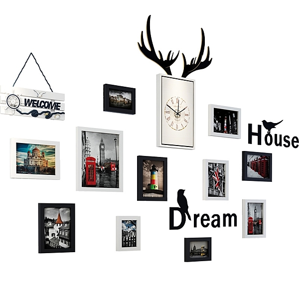 拼套北歐風格客廳裝飾畫現代簡約餐廳牆壁畫沙發背景牆畫臥室牆面挂畫