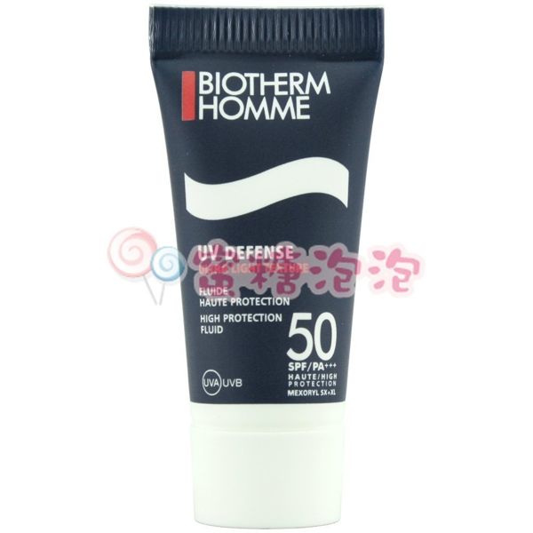 【促銷品】◎蜜糖泡泡◎BIOTHERM 碧兒泉 男仕極限輕質UV防護乳SPF50 PA+++ 5ml~2020/02