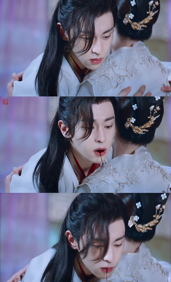 古裝劇中的「吐血美男」2：鄧倫 飾演《香蜜沉沉燼如霜》旭鳳