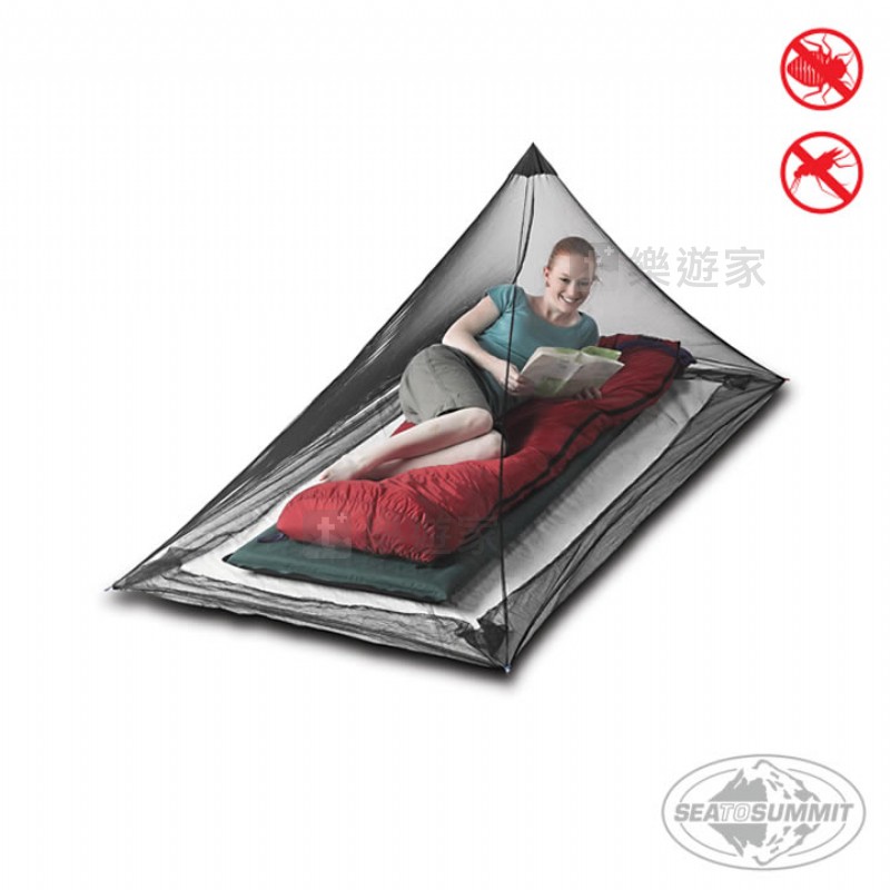 [款式:STSAMOSSP-BLK] SEATOSUMMIT 防蚊帳(驅蚊處理)(黑色)