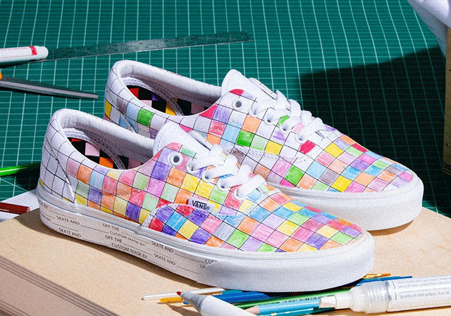 自己的鞋子自己畫！ Vans “U-Color”系列讓你自由填上喜歡的顏色