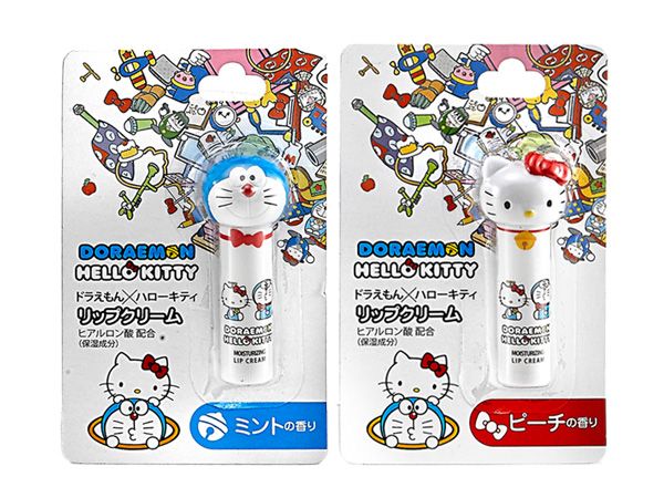 日本 Propolinse~哆啦A夢xKitty聯名護唇膏(4.5g) 兩款可選【D247028】，還有更多的日韓美妝、海外保養品、零食都在小三美日，現在購買立即出貨給您。