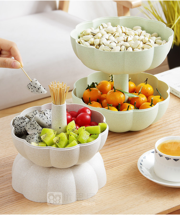 優思居南瓜造型水果盤