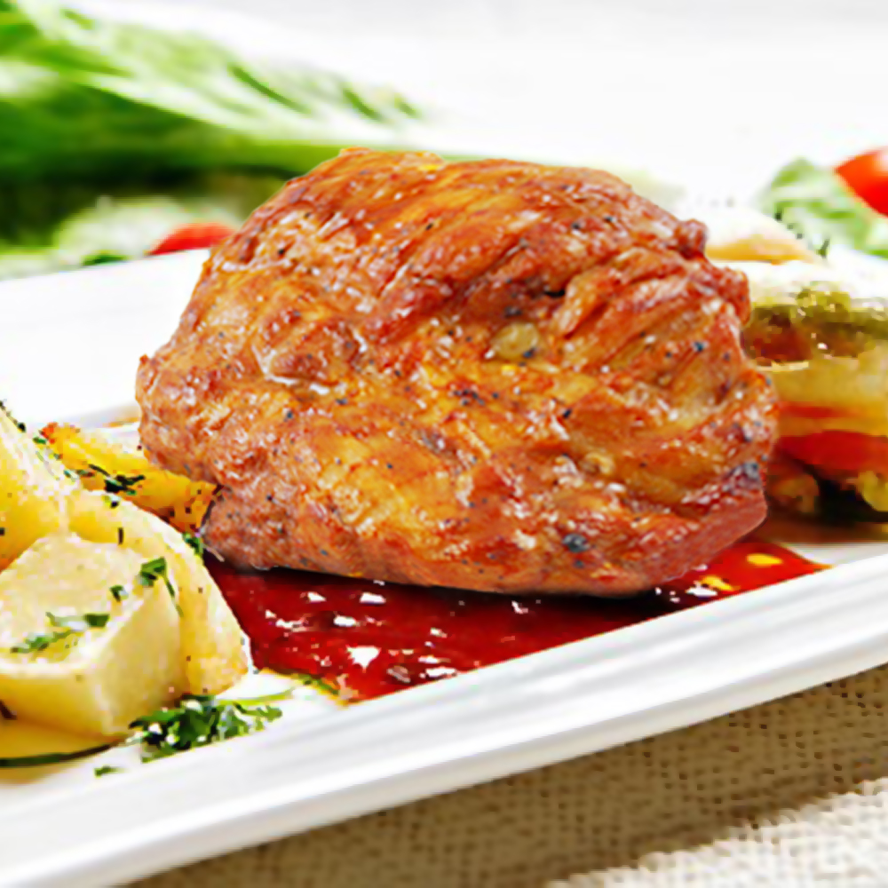 ★上市公司卜蜂生產製作。;★特選台灣優良農產安全雞肉。;★嚴選卜蜂去骨雞腿，高壓滾筒醃漬入味。;★HACCP、ISO22000、ISO9001食品生產認證。