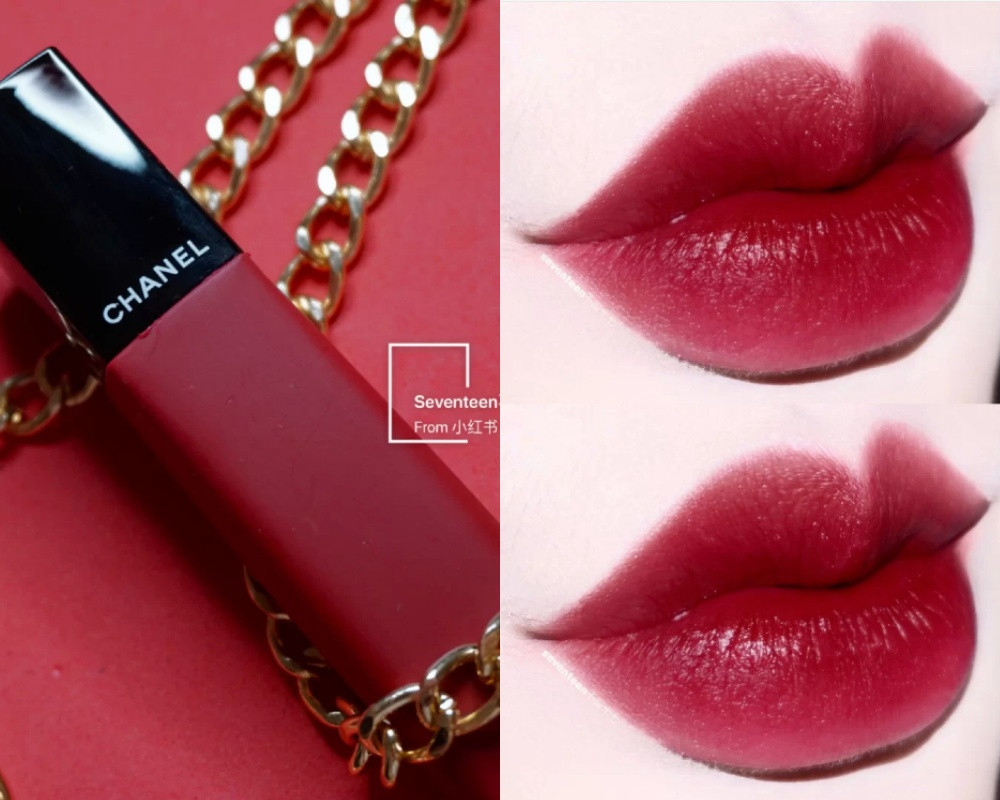 趙露思同款唇膏推薦2：Chanel 香奈兒超炫耀的柔霧唇釉（#960 AVANT-GARDISTE） 9ml，NT.1250