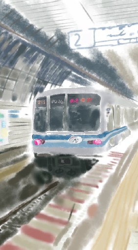 鉄道系の素材を送るとこ