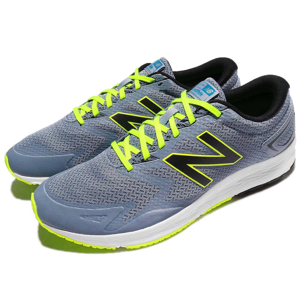 輕量慢跑鞋品牌:NEW BALANCE型號:MFLSHLG2D品名:MFLSHLG2 D配色:藍色,黃色