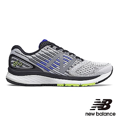 New Balance 穩定跑鞋 M860WB9-2E 男 白