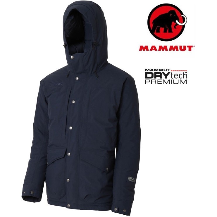 Mammut 長毛象 防水羽絨大衣/防水羽絨外套/雪衣/保暖外套 男款 1010-22950 日版 5118海洋藍