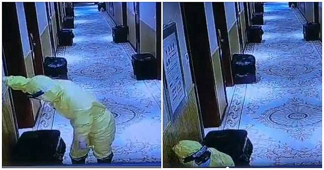 穿防護衣「不吃不喝」工作9小時　護理長累到扶牆倒地