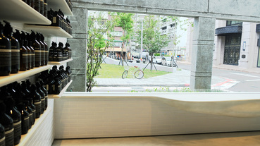 起點現場 / 2 丁掛、灰漿建構起 Aseop 大安店的風景