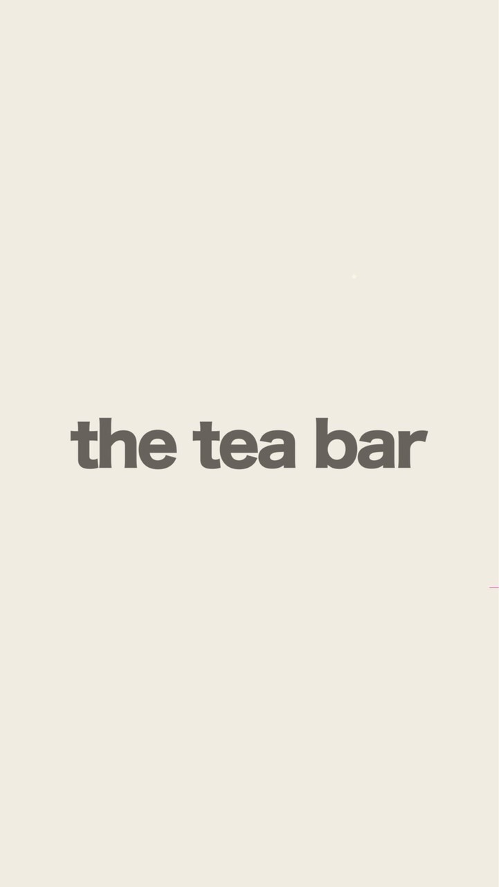 the tea bar