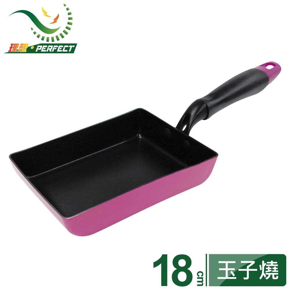 理想品味日式不沾玉子燒鍋規格/型號/國際條碼：13cm【IKH_20213】471636932182818cm【IKH_20218】4716369323143產品特色： ★禁用鐵鏟、鐵刷、鋼絲球、菜瓜